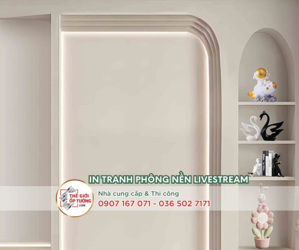 Phông nền in tranh vải mực UV – Bền màu, sắc nét, chuyên nghiệp vượt trội