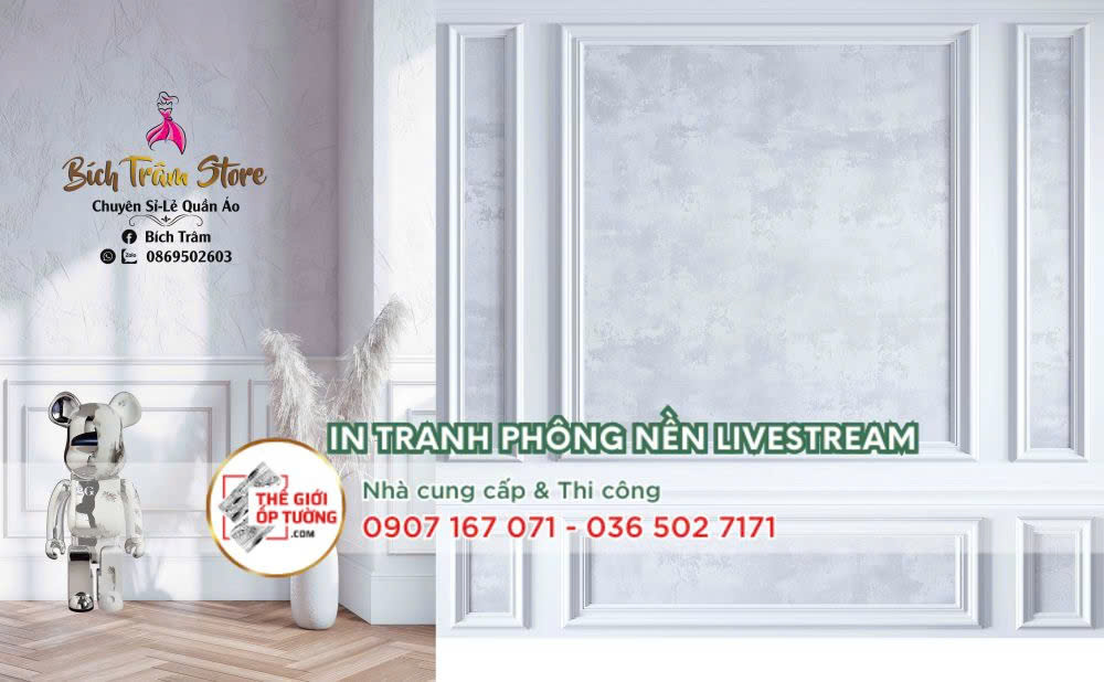 Ưu điểm nổi bật của phông nền vải in UV tại Thế Giới Ốp Tường