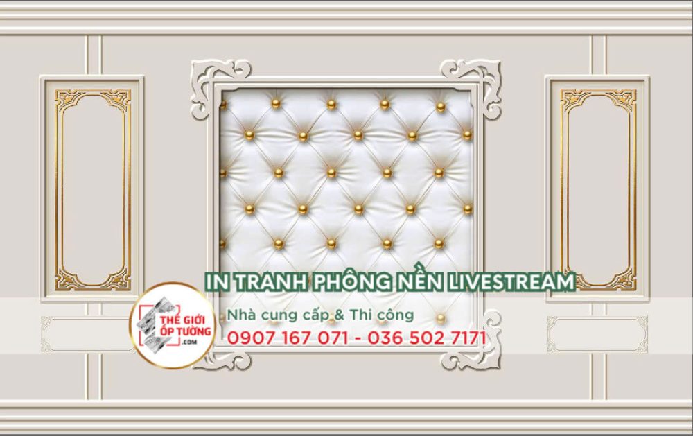 Phông nền in tranh vải mực UV – Bền màu, sắc nét, chuyên nghiệp vượt trội