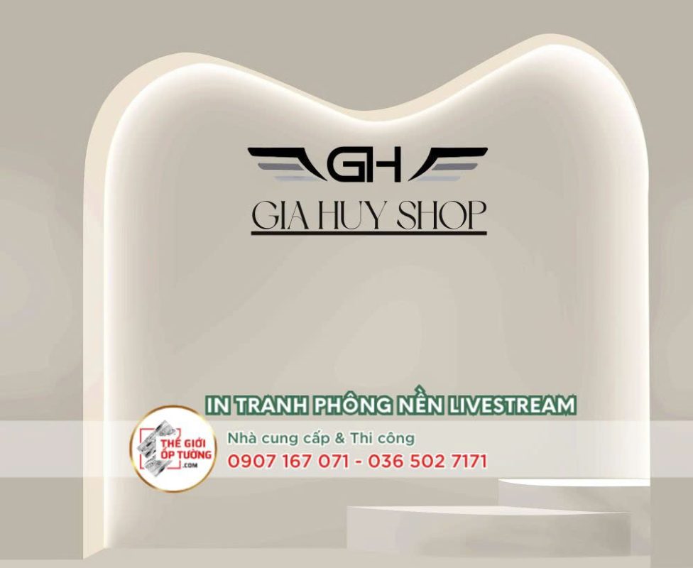 Phông nền in tranh vải mực UV – Bền màu, sắc nét, chuyên nghiệp vượt trội