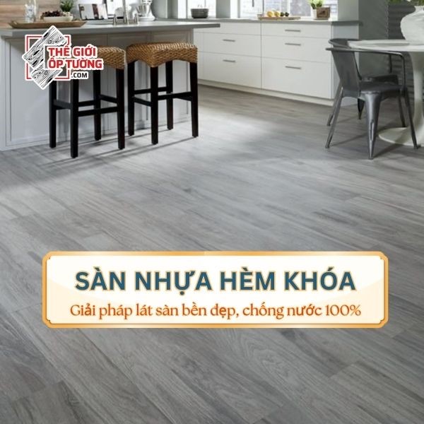 thi công sàn nhựa hèm khóa spc tphcm