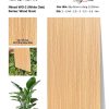 [Bảng màu] Ốp tường than tre iWOOD vân gỗ