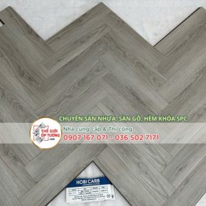 Sàn Gỗ Xương Cá HOBI 12mm tiêu chuẩn CARB P2 mã 993