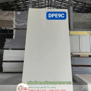 [Bảng màu] Tấm ốp tường than tre màu trơn bóng