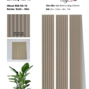 [Trơn đơn sắc] Lam sóng than tre iWOOD