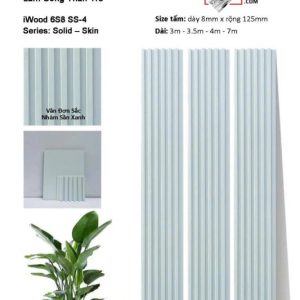 [Trơn đơn sắc] Lam sóng than tre iWOOD