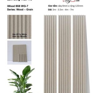 [Vân gỗ] Lam sóng than tre iWOOD