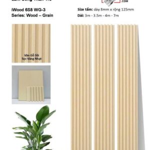 [Vân gỗ] Lam sóng than tre iWOOD