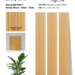 [Vân gỗ] Lam sóng than tre iWOOD