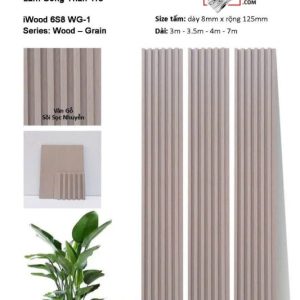 [Vân gỗ] Lam sóng than tre iWOOD