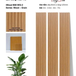 [Vân gỗ] Lam sóng than tre iWOOD