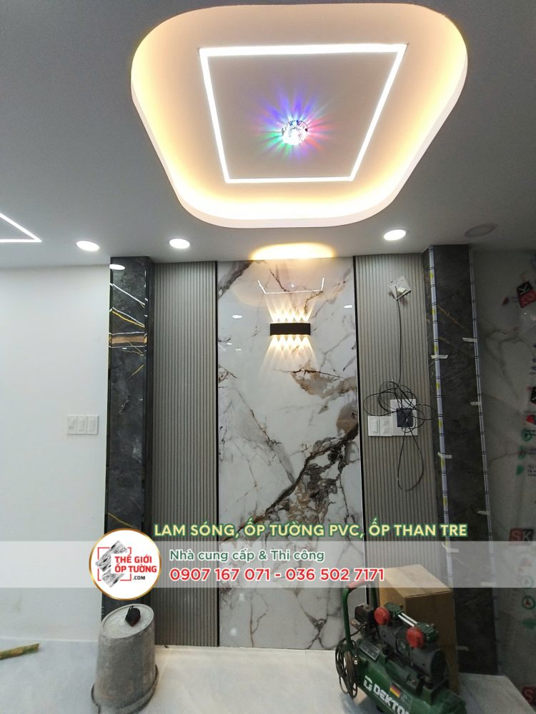 Ứng dụng của lam sóng HOBI Wood trong nội thất