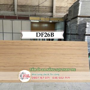 Tấm ốp tường than tre vân gỗ