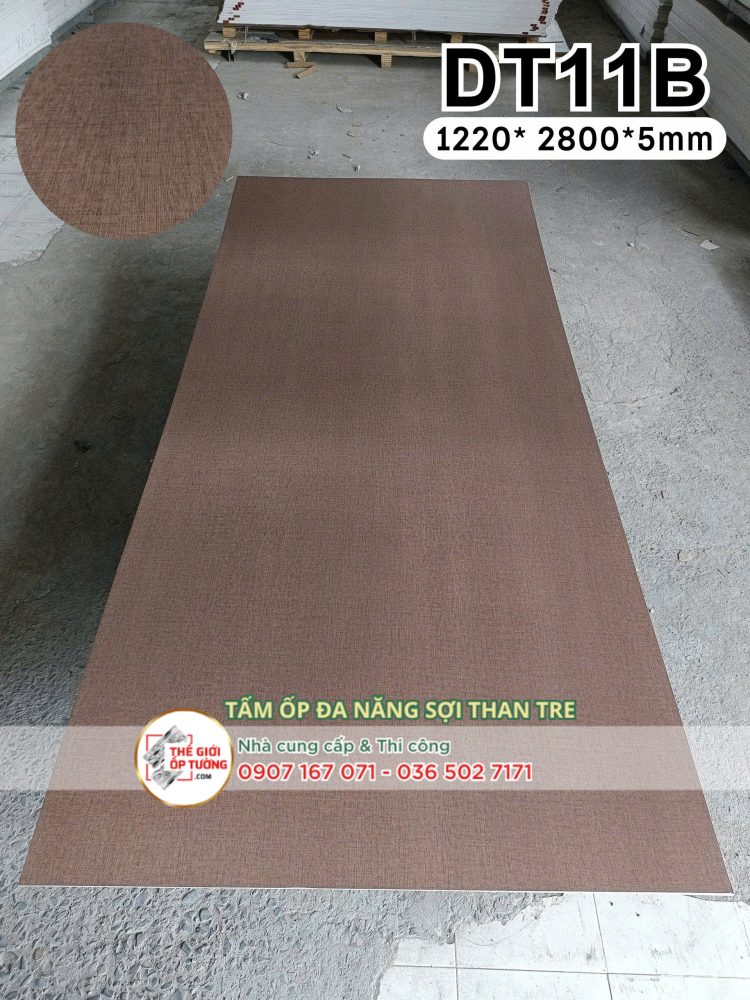 Tấm ốp tường than tre DT11B