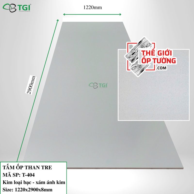 Ốp tường than tre TGI chính hãng giá tốt T404