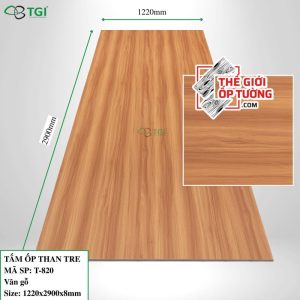 Ốp tường than tre TGI chính hãng giá tốt T820