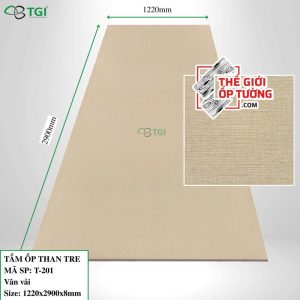 Ốp tường than tre TGI chính hãng giá tốt T201