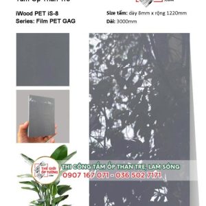 [Pet bóng] Ốp tường than tre iWOOD chính hãng