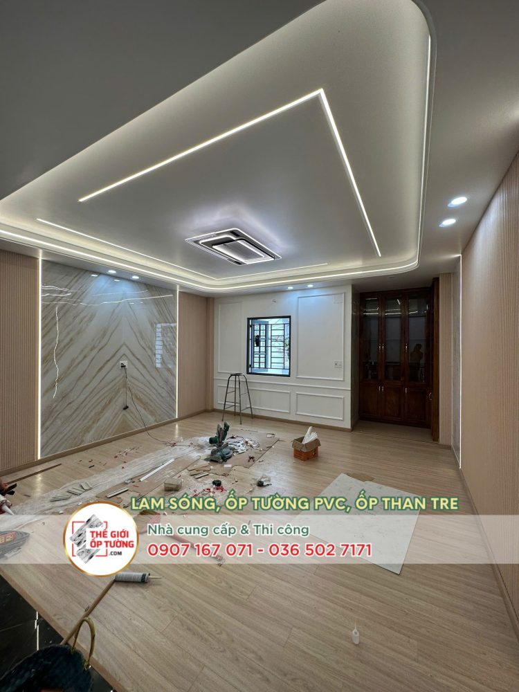 ốp tường trọn gói tại Tân Thới Hiệp - Quận 12