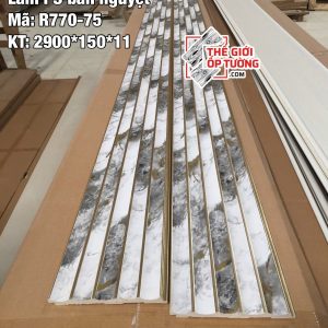 Lam Sóng Ốp Tường PS cao cấp - Lam bán nguyệt 75