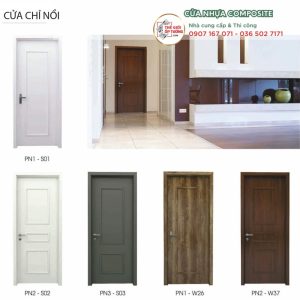 Cửa Chỉ Nổi - Cửa Nhựa Composite PIMA