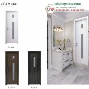 Cửa Ô Kính - Cửa Nhựa Composite PIMA