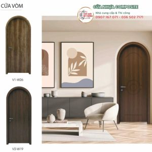 Cửa Vòm - Cửa Nhựa Composite PIMA