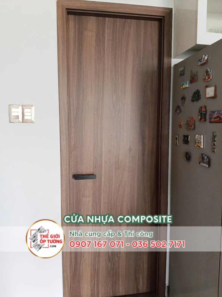 cửa nhựa giả gỗ composite ngày càng phổ biến tại TP.HCM