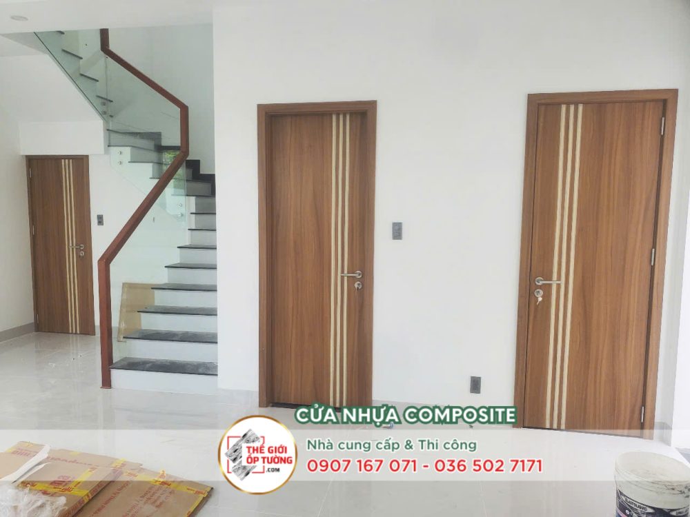 cửa nhựa giả gỗ composite ngày càng phổ biến tại TP.HCM