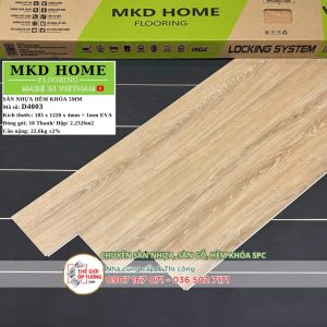Sàn Nhựa Hèm Khóa SPC MKD 5mm - D4003
