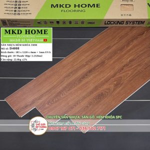 Sàn Nhựa Hèm Khóa SPC MKD 5mm - D4008
