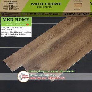 Sàn Nhựa Hèm Khóa SPC MKD 5mm - D4010