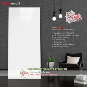 Tấm ốp tường nhựa PVC vân đá GALAWOOD 223