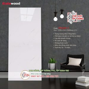 Tấm ốp tường nhựa PVC vân đá GALAWOOD 231