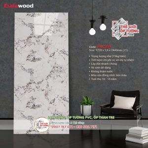 Tấm ốp tường nhựa PVC vân đá GALAWOOD 239