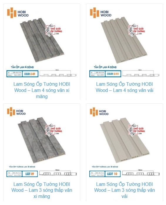 Lam sóng ốp tường HOBI Wood là gì?