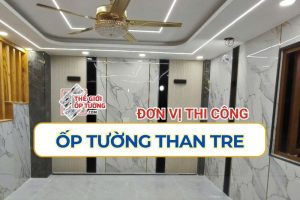 Nhận thi công tấm ốp tường than tre Quận 12 TPHCM
