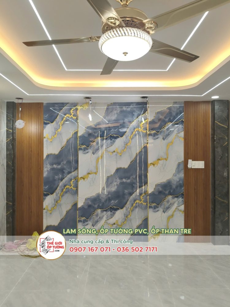 Ứng dụng tấm ốp tường than tre trong nội thất