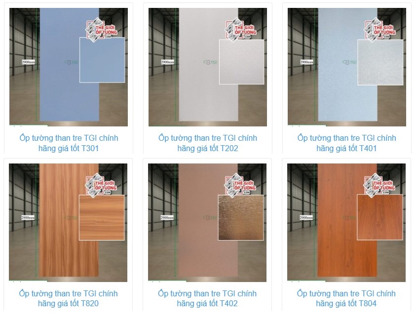 Ốp Tường Than Tre TGI chính hãng giá tốt