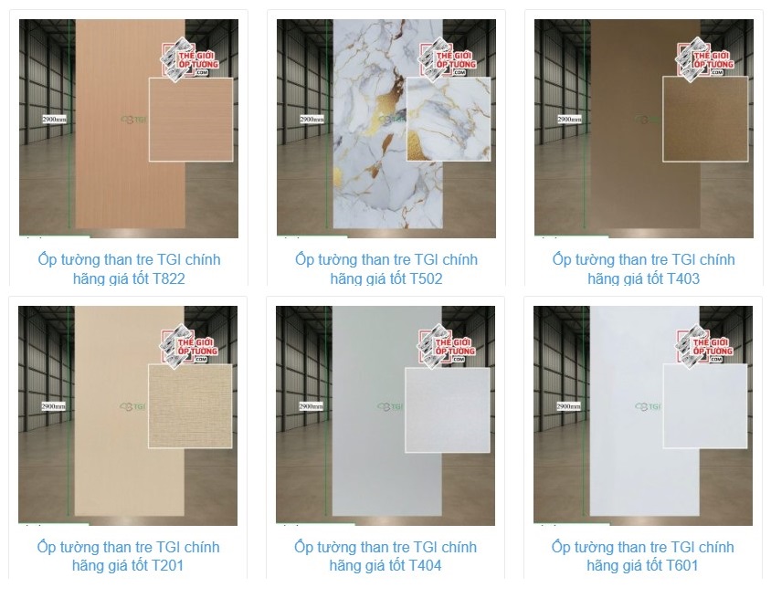 Ốp Tường Than Tre TGI chính hãng giá tốt