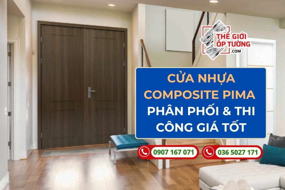 Cửa Nhựa Composite PIMAGiải pháp cửa giả gỗ bền đẹp cho công trình tại TPHCM