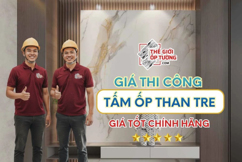 Báo giá thi công tấm ốp than tre tại TPHCM - đẹp, bền, tối ưu