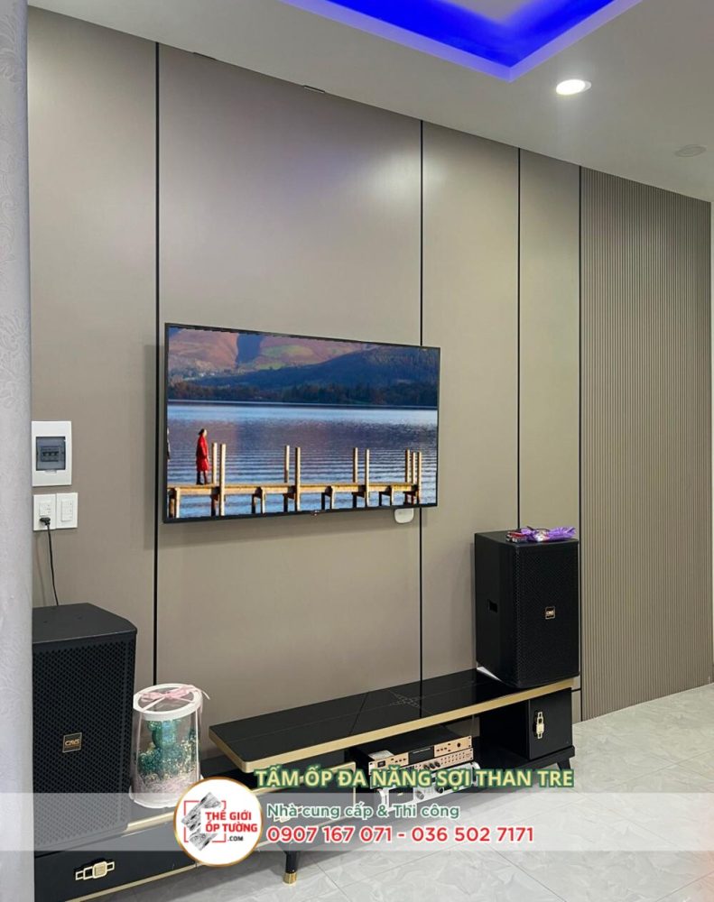 Ứng dụng thực tế của tấm ốp than tre