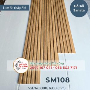 Lam Sóng Ốp Tường Cao Cấp SM 108