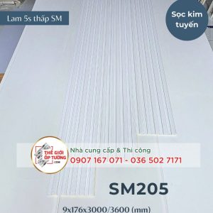 Lam Sóng Ốp Tường Cao Cấp SM 205