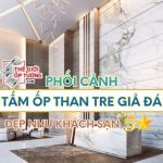 Nội thất đẳng cấp với tấm ốp than tre giả đá giá tốt tại TPHCM