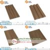 Tấm Nano và Lam Sóng Ốp Tường HOBI Wood đồng màu 07