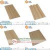 Tấm Nano và Lam Sóng Ốp Tường HOBI Wood đồng màu 05