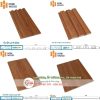 Tấm Nano và Lam Sóng Ốp Tường HOBI Wood đồng màu 01