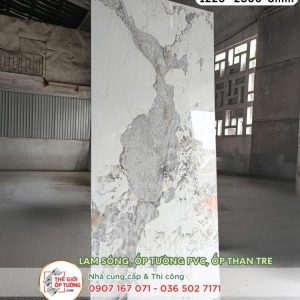 Tấm ốp tường than tre vân đá cẩm thạch JD13